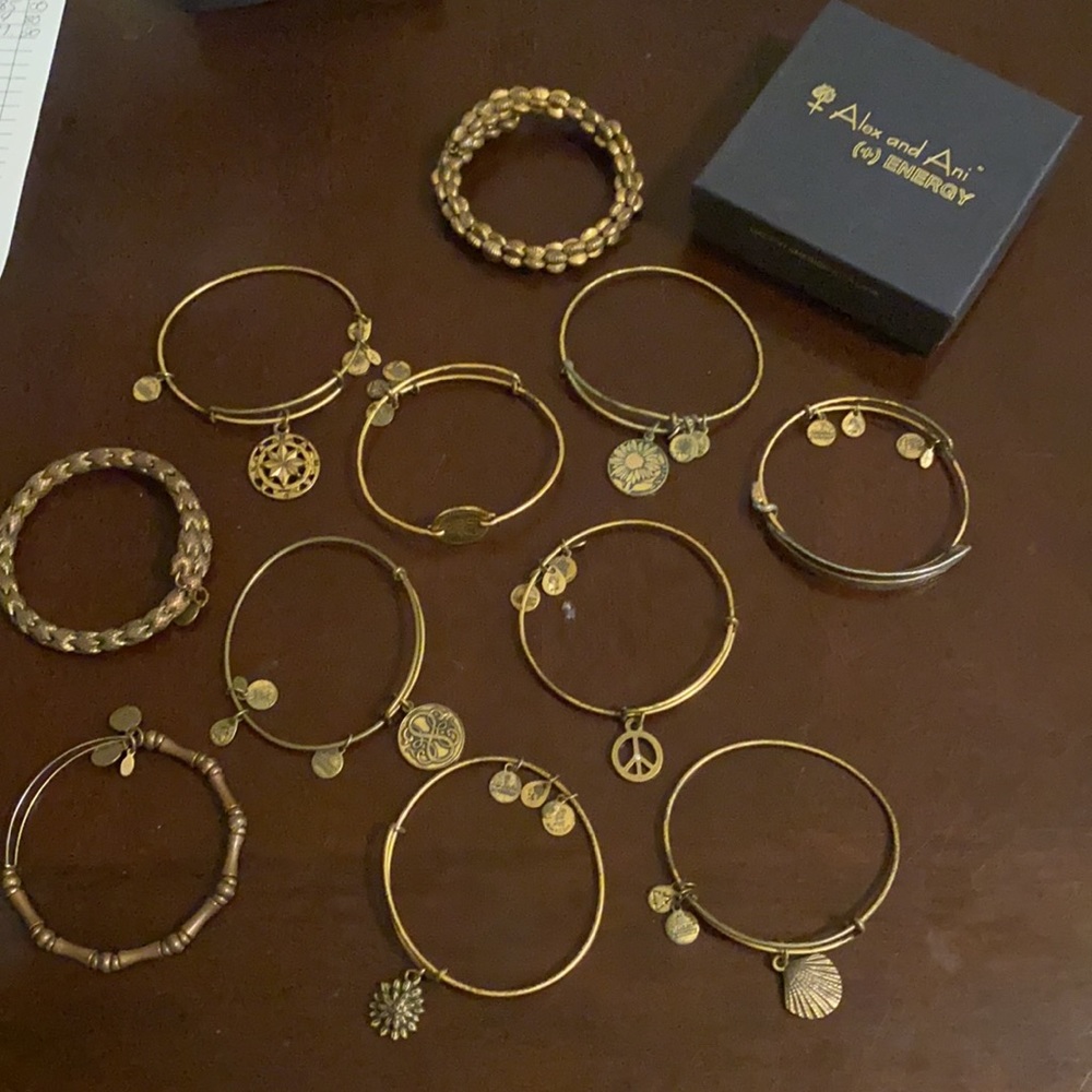 Alex and ani bracelet bundle!!
